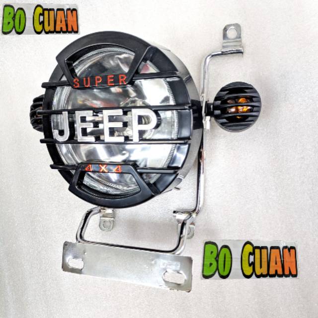 lampu depan model jeep breket sen rxking byson tiger vixion headlamp custom motor japstyle cb racing