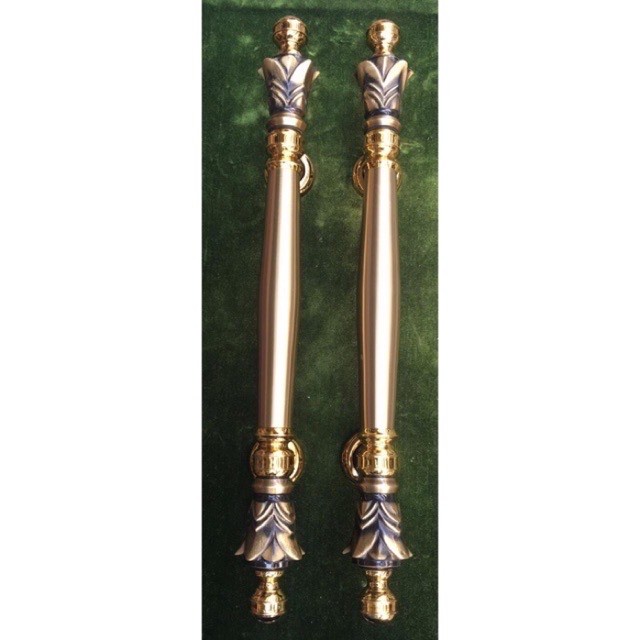 Handle pintu pegangan pintu gagang pintu kupu tarung kuningan 45 cm