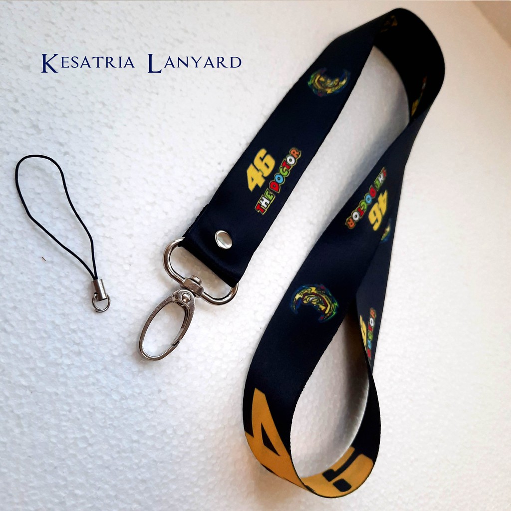 

Gantungan ID card Lanyard printing 25mm