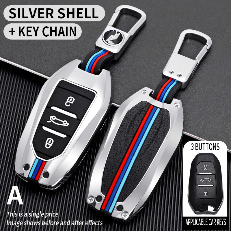 Casing Kunci Mobil Untuk Peugeot 207 3008 208 308 2008 307 508 5008 407 301 206 Citroen c1 c2 c3 c4 grand Picas 35 D5S 3