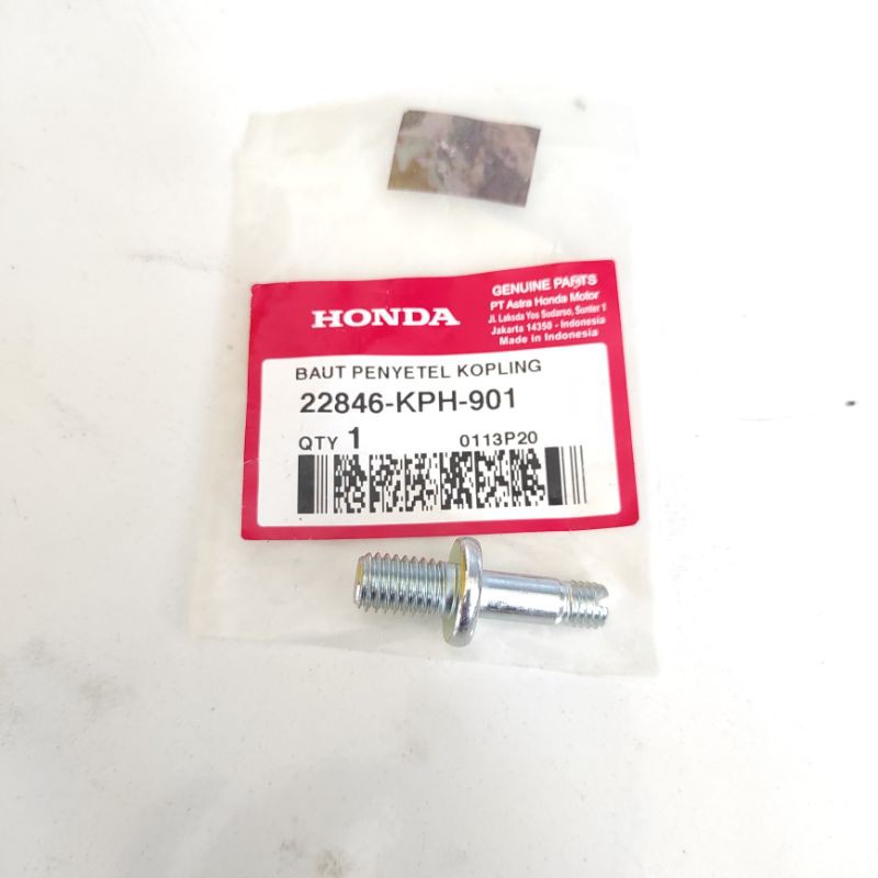 BAUT SETELAN KOPLING KARISMA BOLT KOPLING KIRANA KARISMA SURPAX125 ORIGINAL 22846-KPH-901