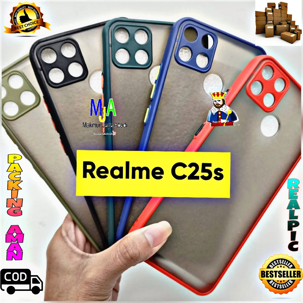 SOFTCASE REALME C25S - CASE MATTE FULL COLOUR MY CHOICE BUMPER CASE PELINDUNG KAMERA