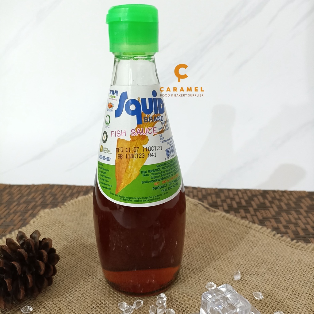 

Kecap Ikan Squid Brand 300ml - kecap ikan - Fish Sauce