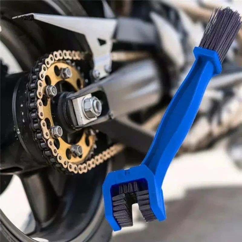 U SHAPE BICYCLE CHAIN CLEANING BRUSH ALAT SIKAT PEMBERSIH RANTAI GIR SPROCKET SEPEDA ATAU MOTOR