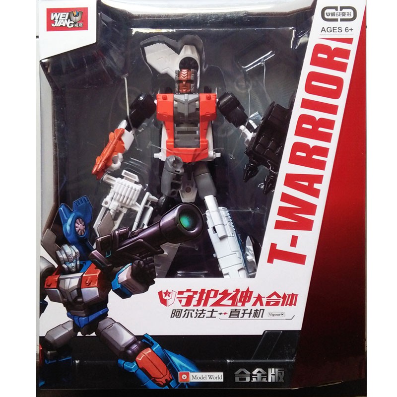 Transformers Metal Weijiang Deformation Robot T-Warrior B