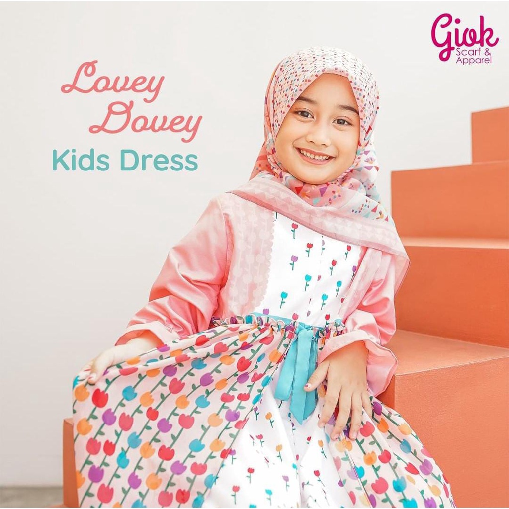 Lovey Dovey Kids Dress by Giok Kids