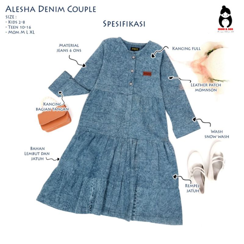 alesha denim couple