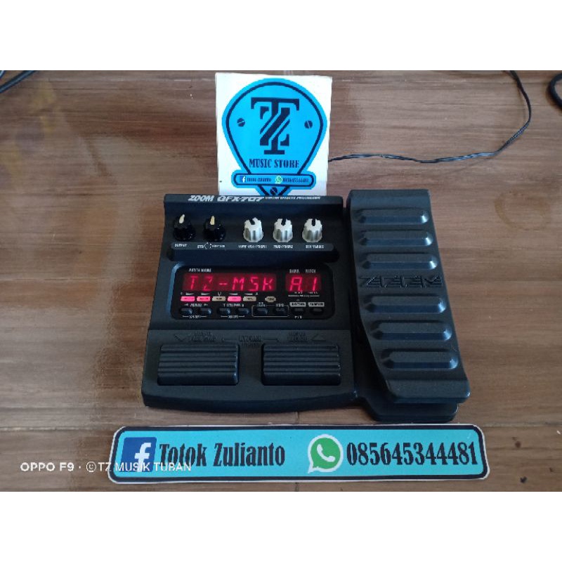 efek gitar zoom gfx707 japan