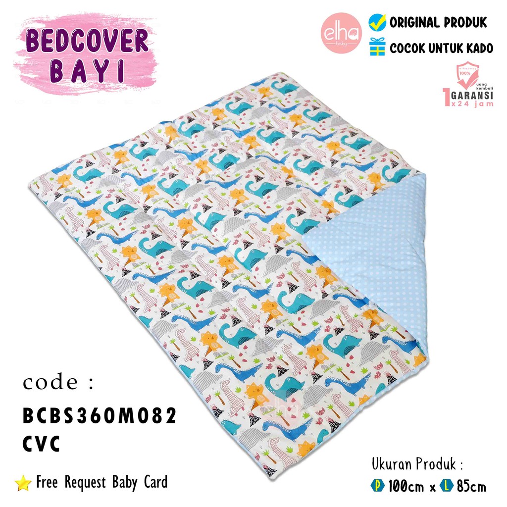 Bed Cover Selimut Baby Perlengkapan Bayi Baru Lahir Baby Bed Set Karakter Cocok Untuk Kado Lahiran-BCBS360M082CVC