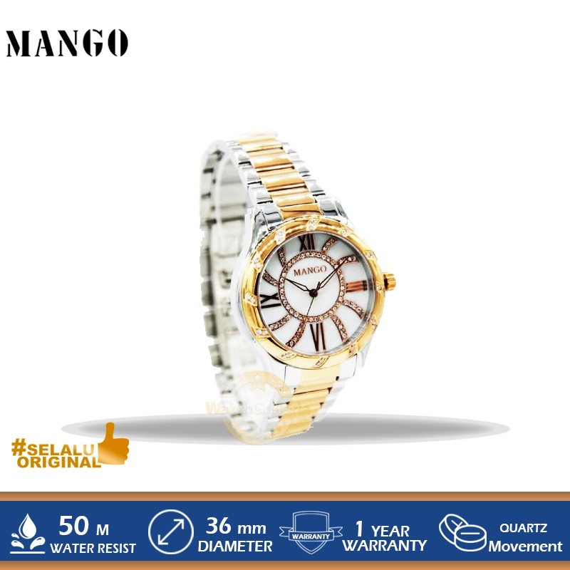 Jam Tangan Ladies MANGO MA6702L-81TK Original Murah