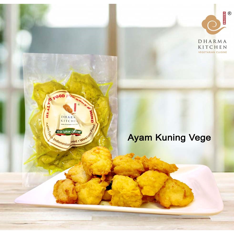 

Dharma Kitchen - Ayam Kuning Vegetarian - Frozen Healty Food
