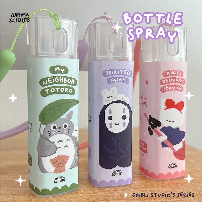 GHIBLI’S BOTTLE SPRAY - Hand sanitizer