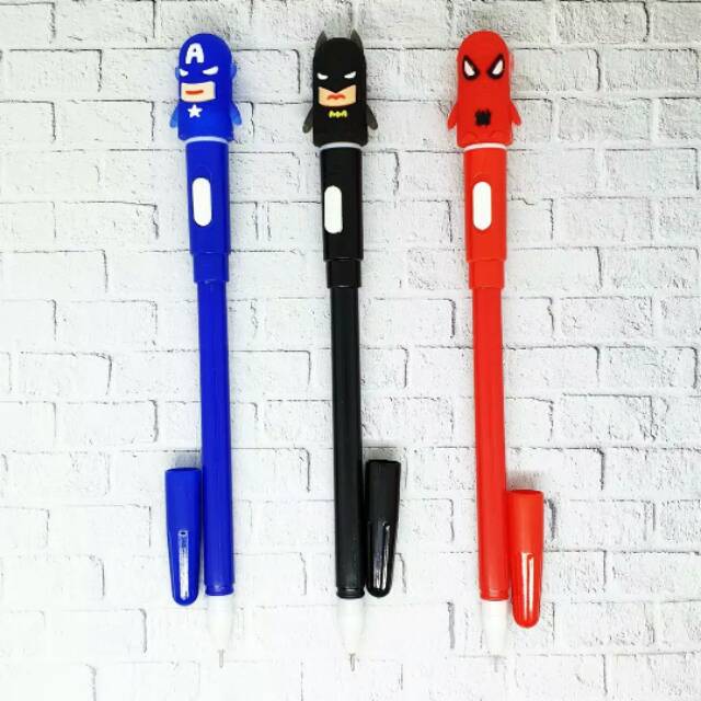 

Bolpoin Gel Lampu Superhero