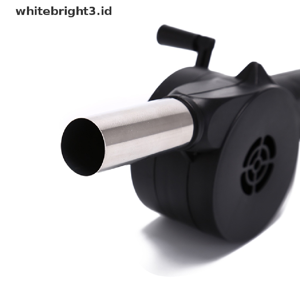 (whitebright3.id) Kipas Angin blower bbq Tenaga Engkol Tangan Untuk Piknik / outdoor