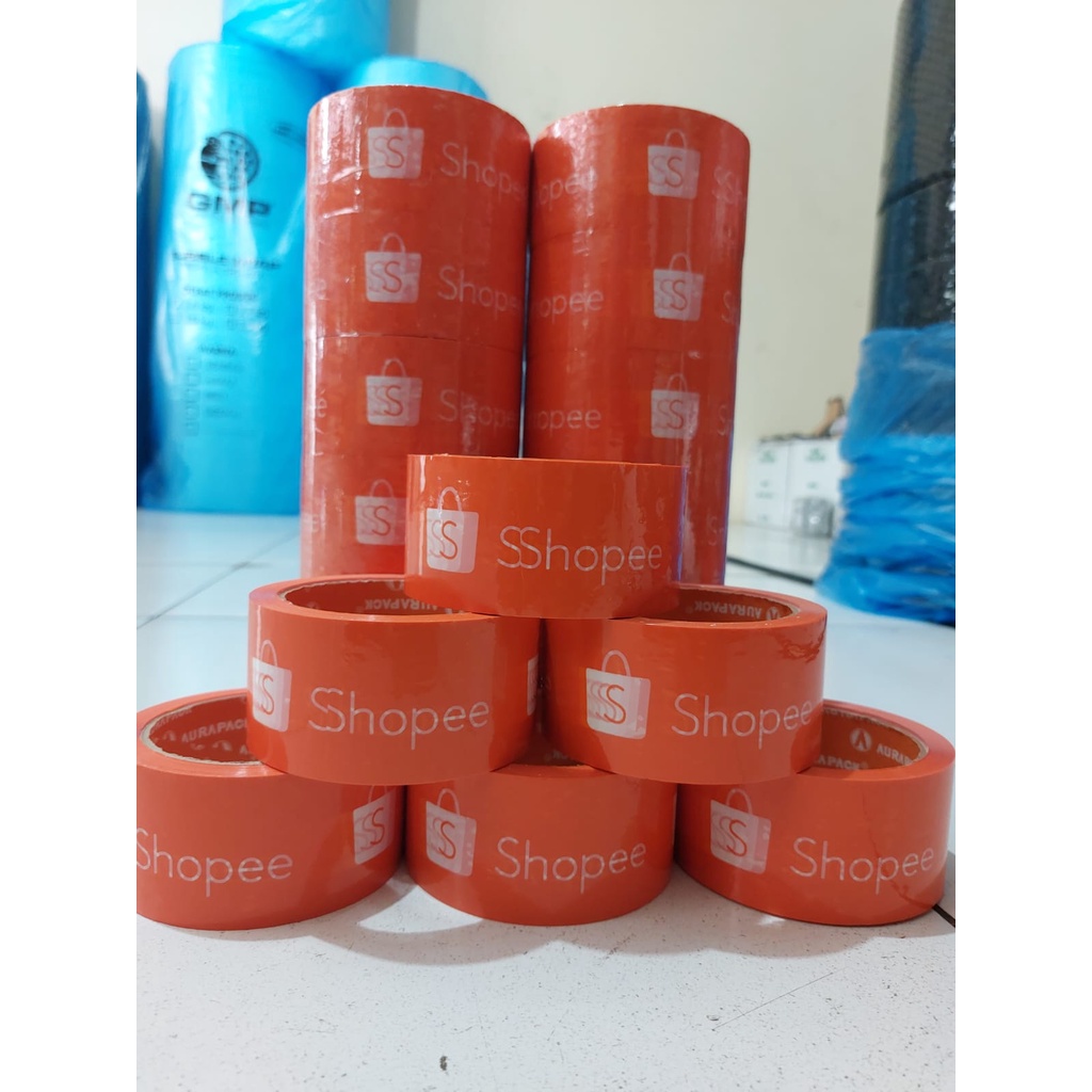 

LAKBAN PRINTING TOKO ORANGE MURAH 2" (48 mm × 50 meter
