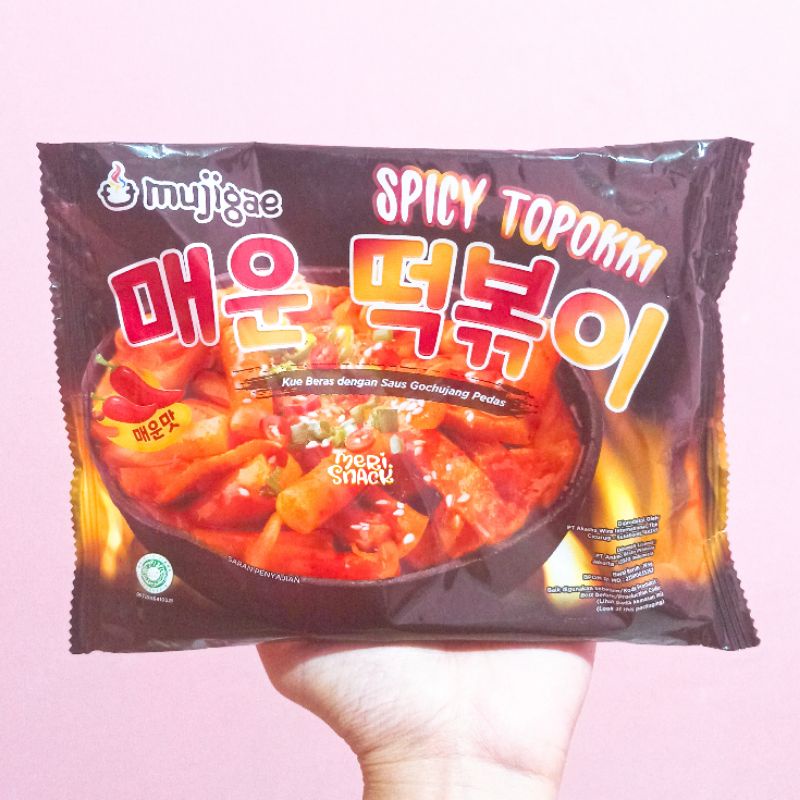 

Mujigae Spicy Topokki 195gr