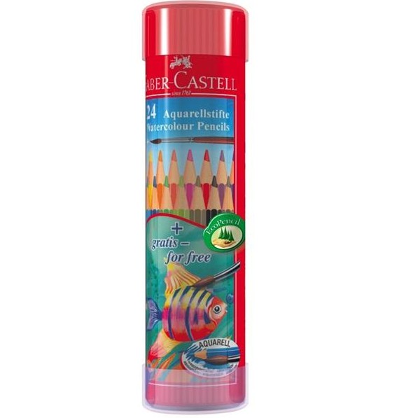 

Pensil Warna Faber Castel Water Colour 24L Tin Kaleng