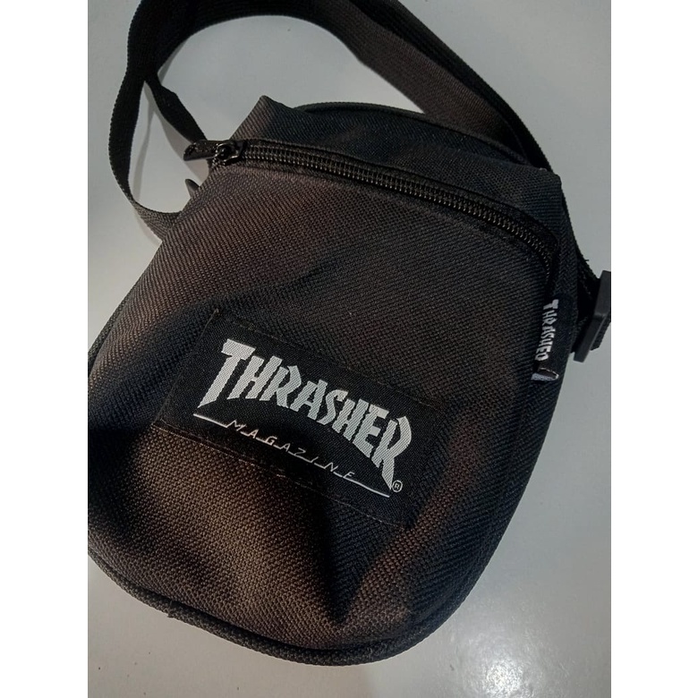 Tas Selempang Slingbag mini THRASHER wanita Pria / Tas Bahu Pria Wanita Murah Ekonomis