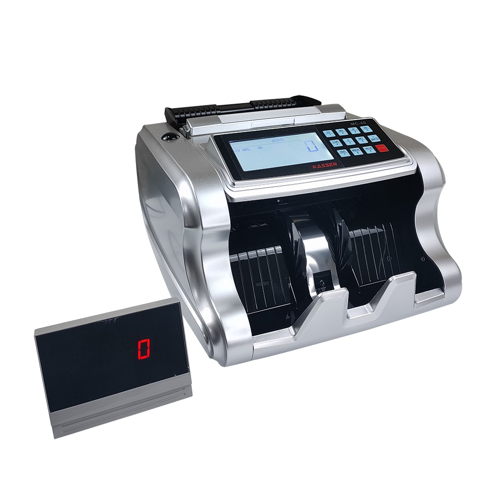 KASSEN MC 40 MESIN PENGHITUNG UANG CETAKAN BARU LAMA MC40 MC-40 MONEY BILL COUNTER UV MAGNETIC