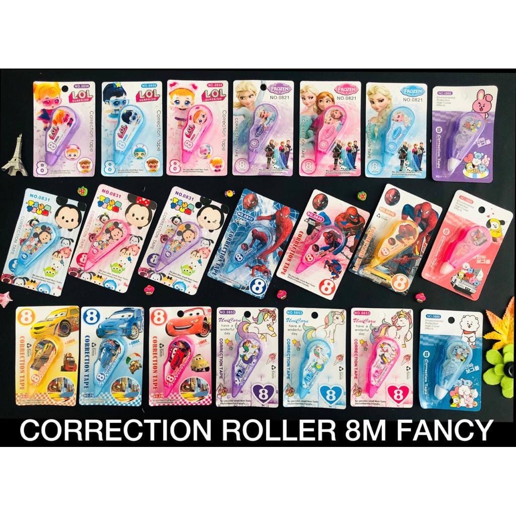 

CWS - TIP EX CORRECTION TAP KARAKTER KARTUN SSS88 8.M
