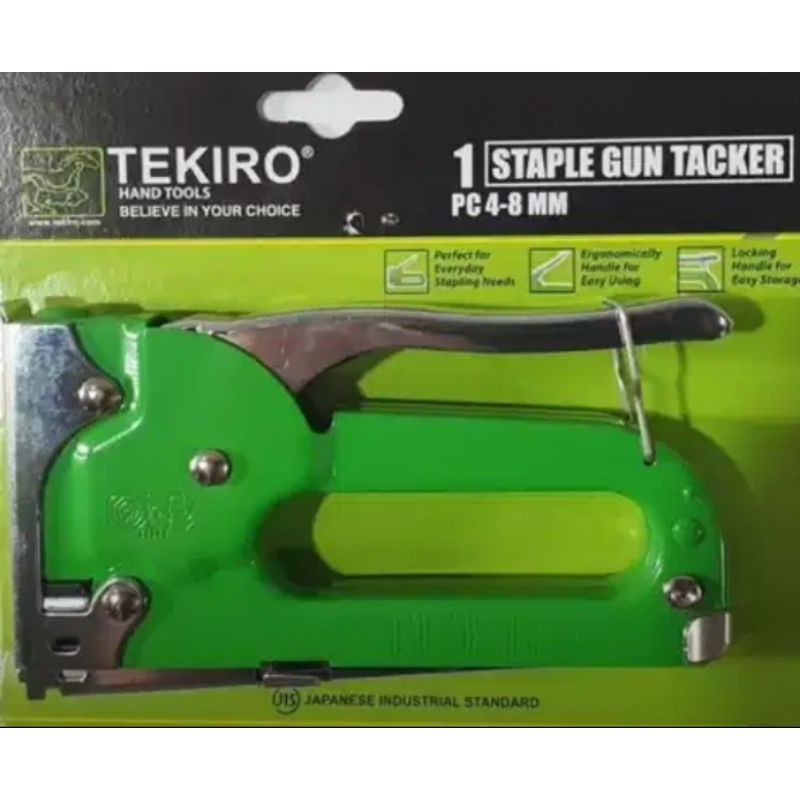

TEKIRO Staples Gun Manual 4 - 8mm Baru Bs COD