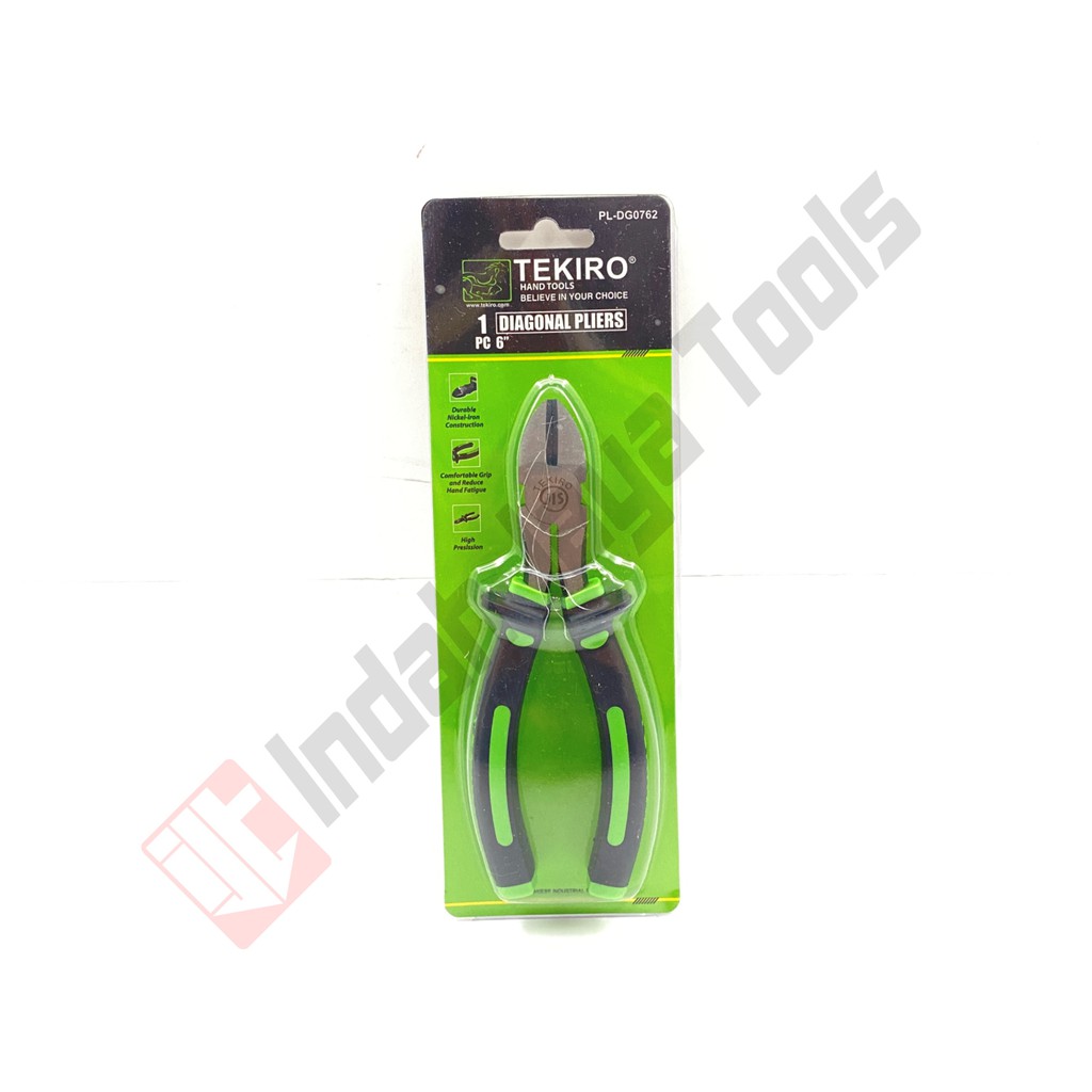 Tang Potong 6&quot; Inch TEKIRO / Diagonal Pliers