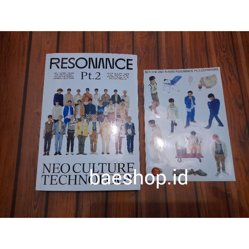 NCT2020 Resonance Pt.2 Depature Version Shotaro Pc, ID Card Jisung, Album Only