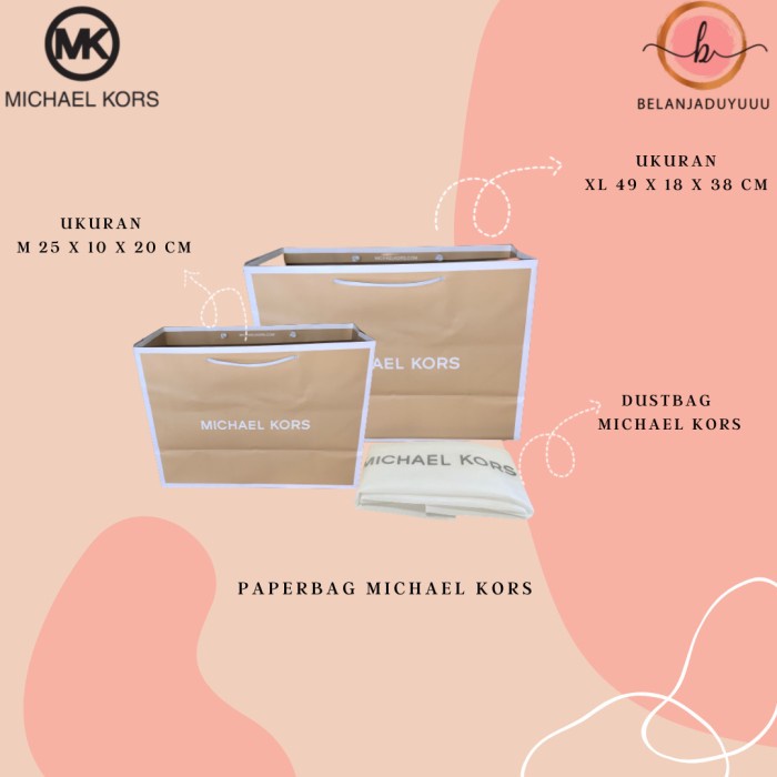 

[DISKON] Paperbag Michael Kors Ukuran XL - Paperbag only GRATIS ONGKIR