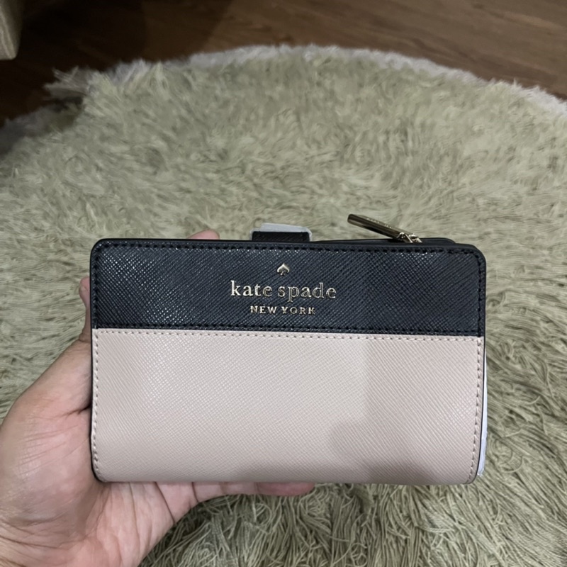 Jual Kate Spade Staci Medium Compact Bifold Shopee Indonesia 6362