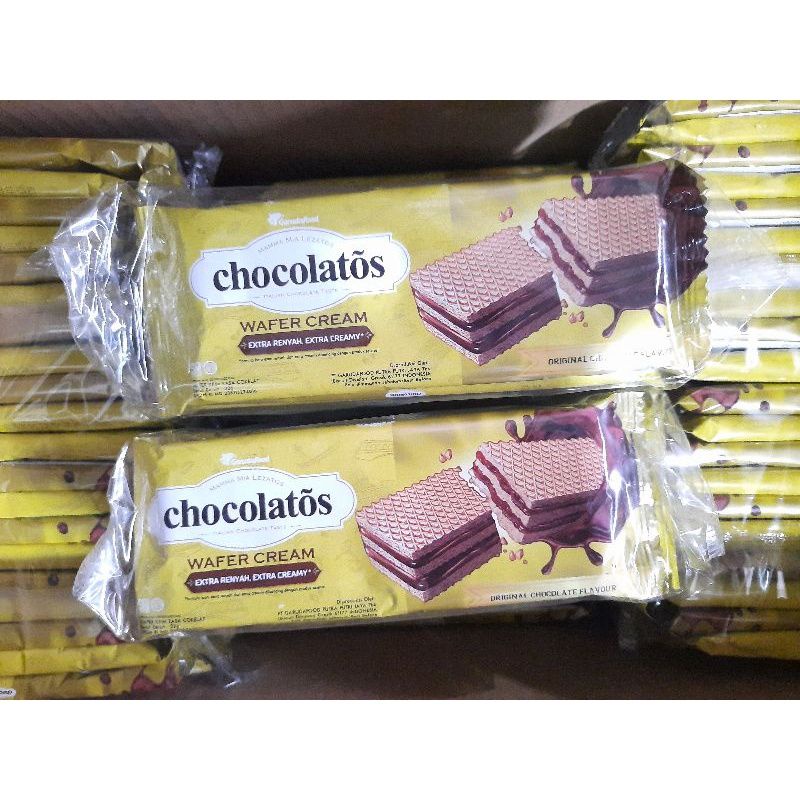 

Chocolatos Wafer Cream Original 19gr x 10 pcs