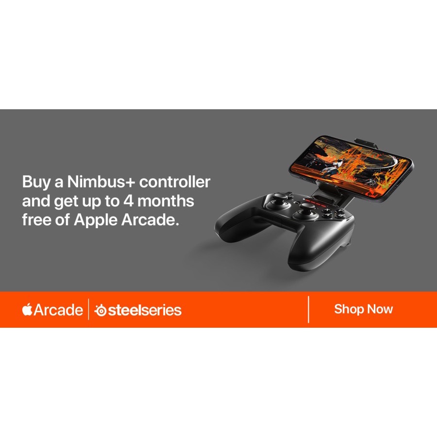 SteelSeries Nimbus+ Wireless Gaming Controller For Apple