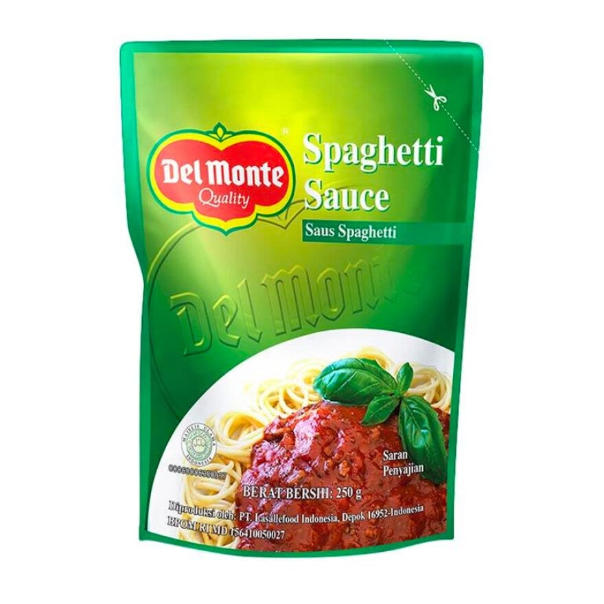 

Del Monte Spaghetti Sauce Pouch 250gr