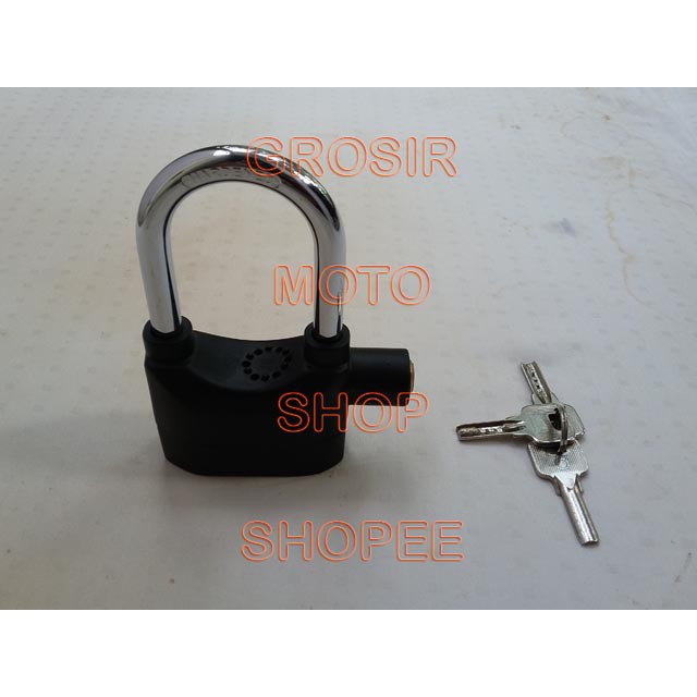 Gembok Alarm Gembok Cakram Alarm Kunci Gembok Cakram Alarm High Quality