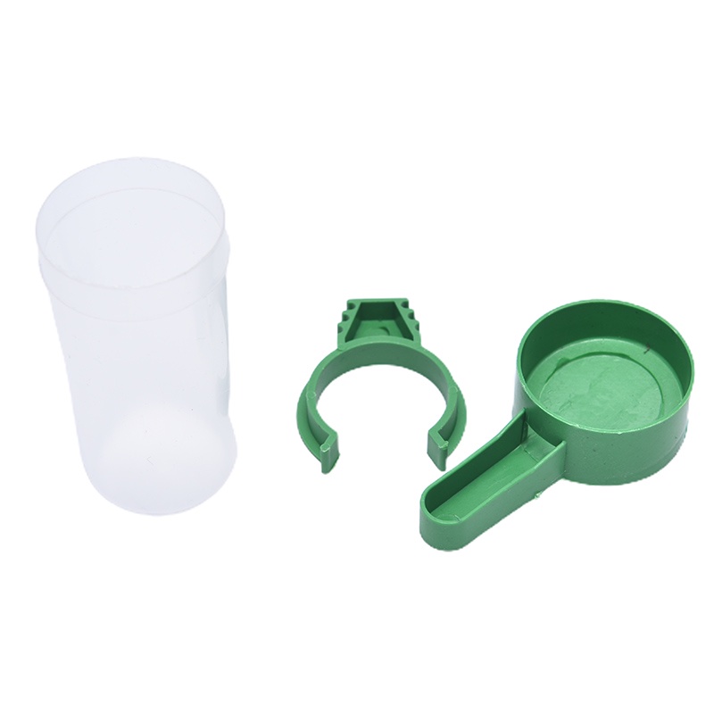 {LUCKID}6pc Bird Water Drinker Feeder Automatic Drinking Fountain Pet Drinking Cup Bowls