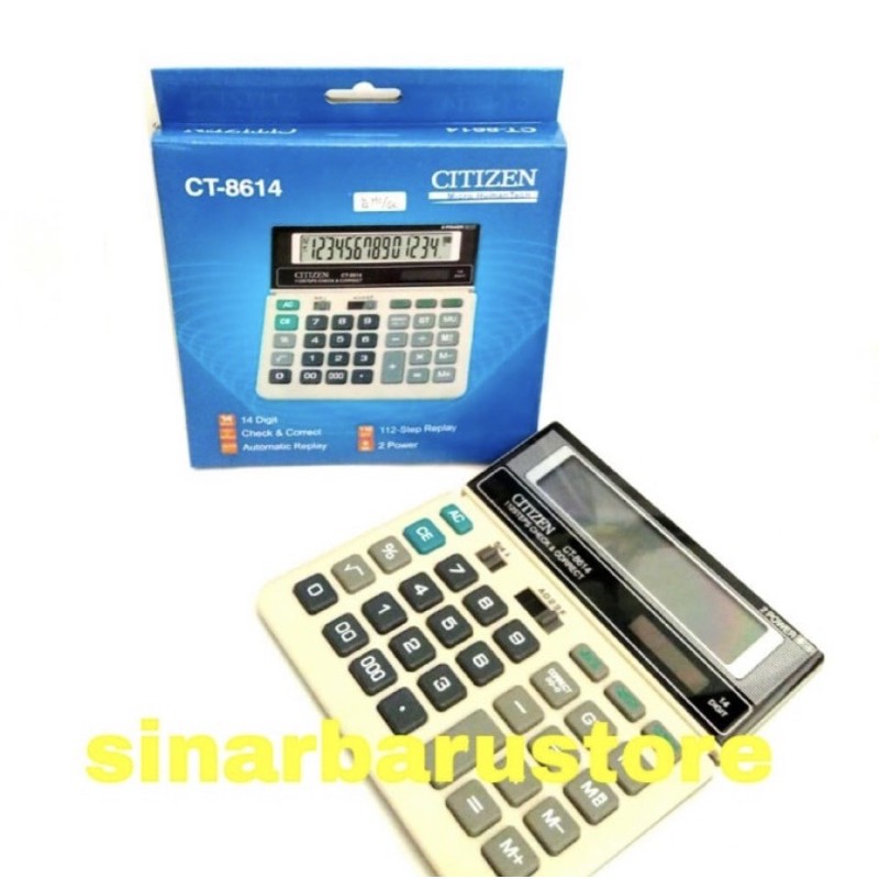 

Kalkulator/Calculator "Citizen" KW CT-8614 12 Digit