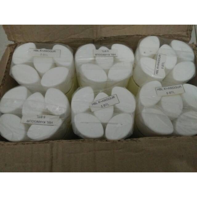 HandBody pemutih dosis tinggi anggur + klobe