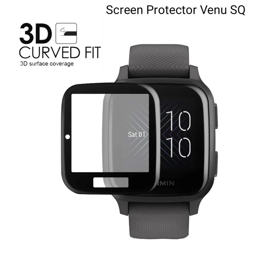 [PELINDUNG] ANTI GORES WATCH – PROTECTOR GLASS - FOR GARMIN VENU SQ