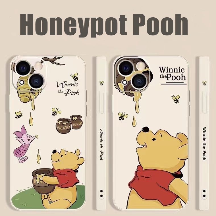 Soft Case Motif Beruang Pooh Untuk Iphone 13 12 11 Pro Max X Xs Max Xr 7 8 Plus Se2020