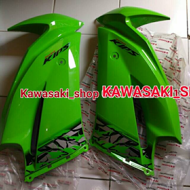 Fairing body sayap ninja rr new hijau batik 2013