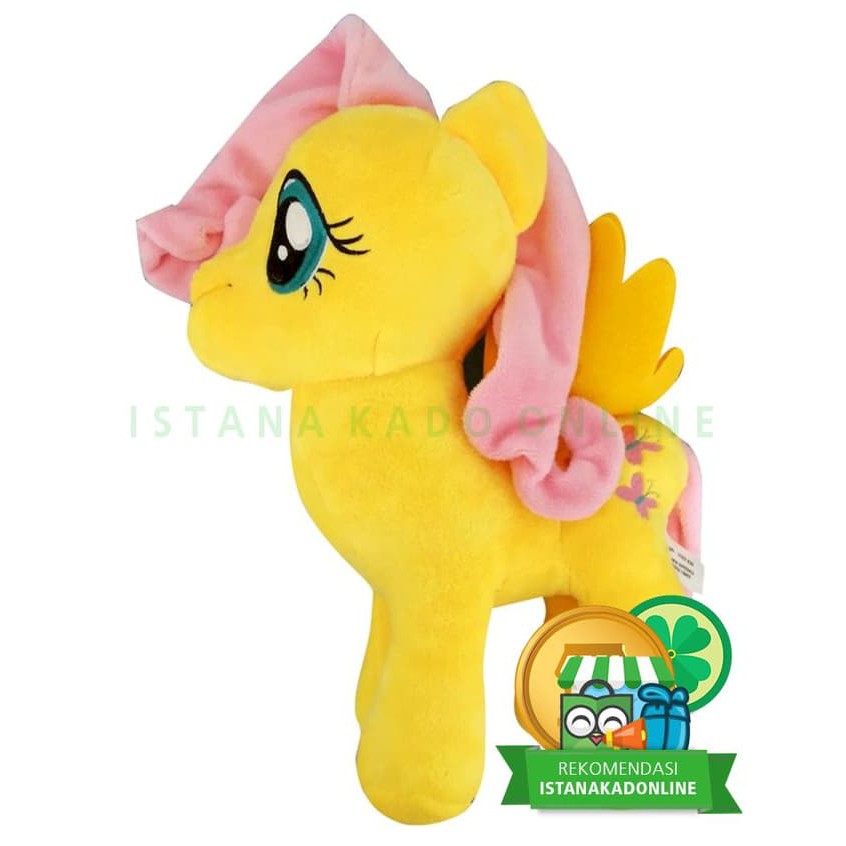 Boneka Karakter My Little Pony Fluttershy Pink Yellow 13" - Kuning