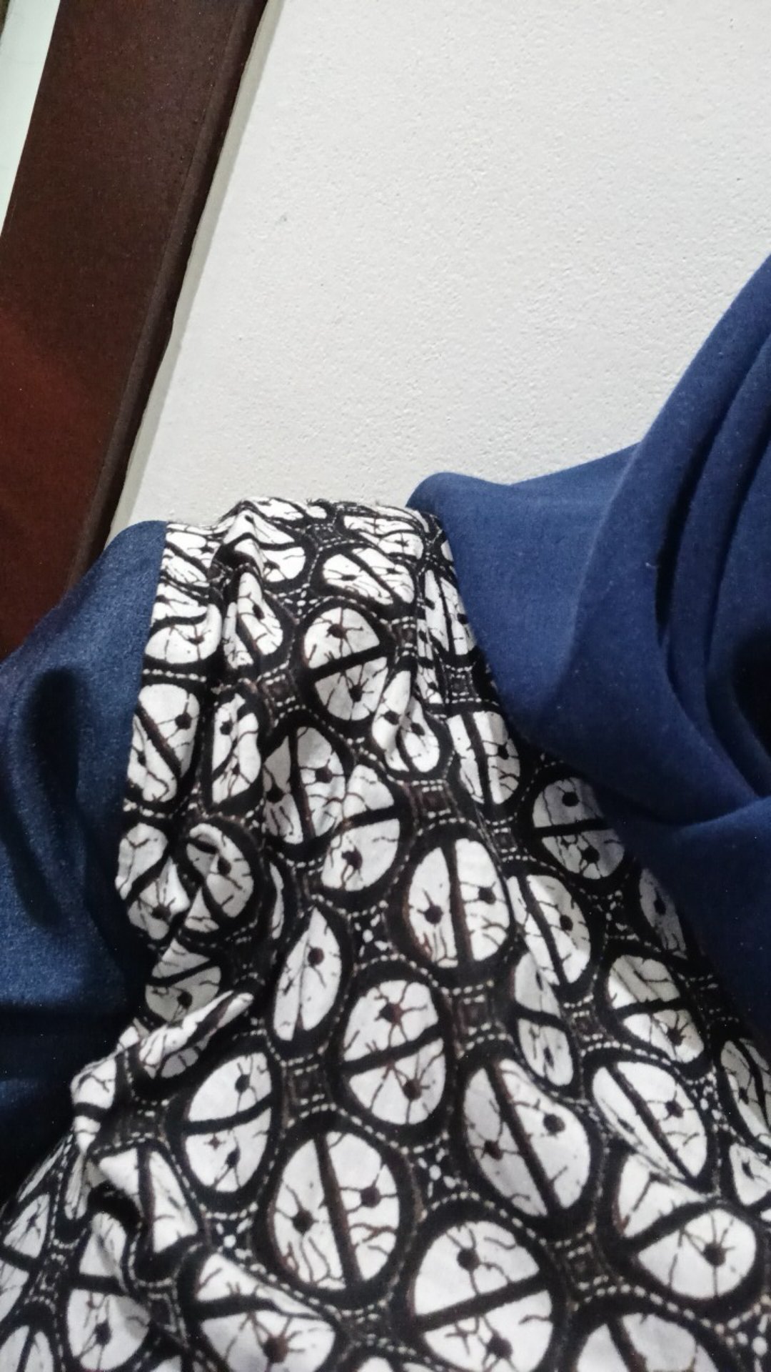Tey-17 Batik Wanita Asj Sa Hrb026 Kenongo Kemeja Tosca Pendek