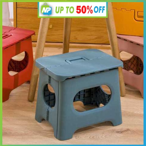 Kursi Dapur Minimalis Lipat Portable - Bangku Dapur Kamar Mandi Plastik Anak Kecil