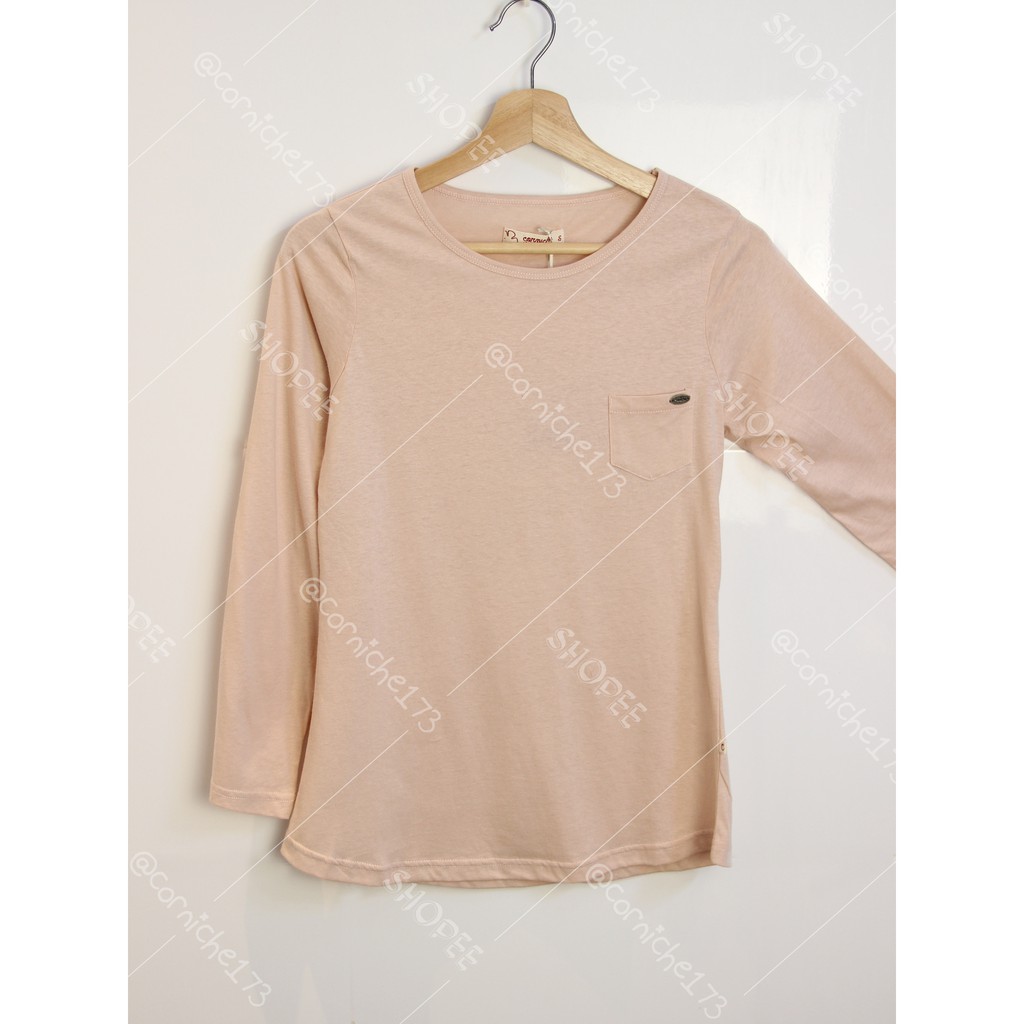 Corniche Pocket Tee Cloud Rose - TV231095