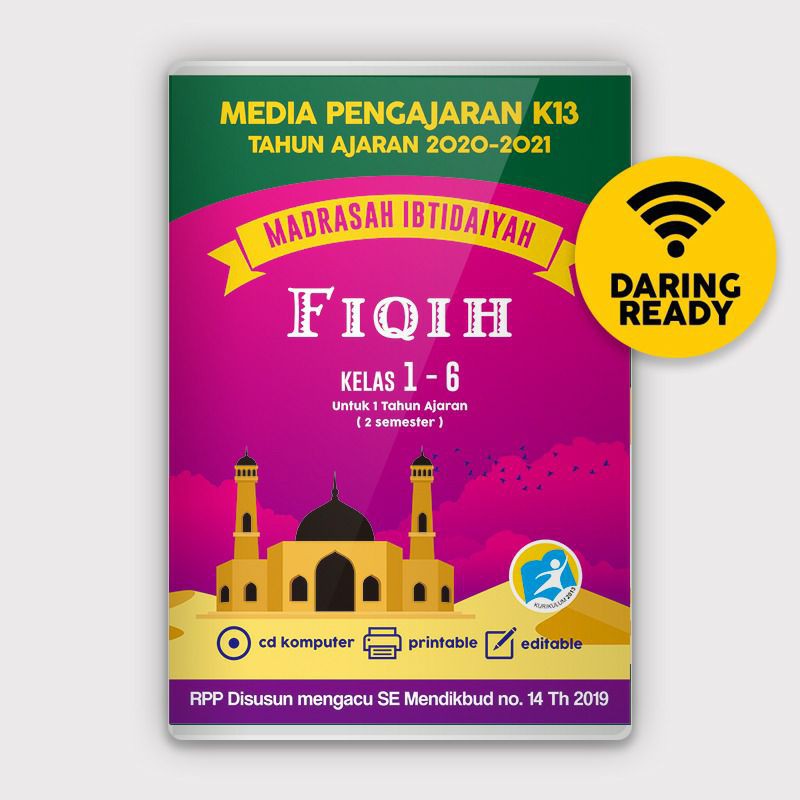 CD RPP Daring FIQIH MI kelas 1 sd 6
