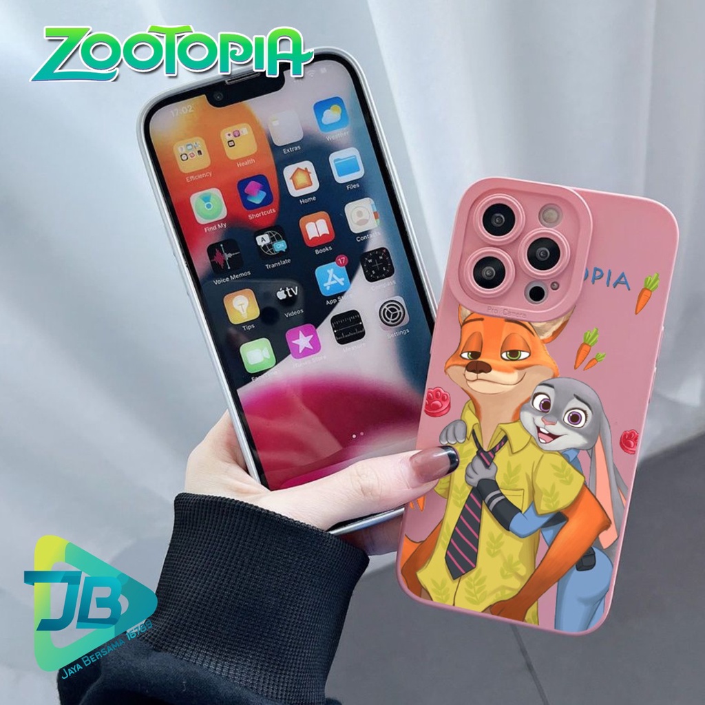 SOFTCASE CASE SILIKON PROCAMERA ZOOTOPIA OPPO VIVO SAMSUNG REALME XIAOMI IPHONE INFINIX ALL TYPE JB5635