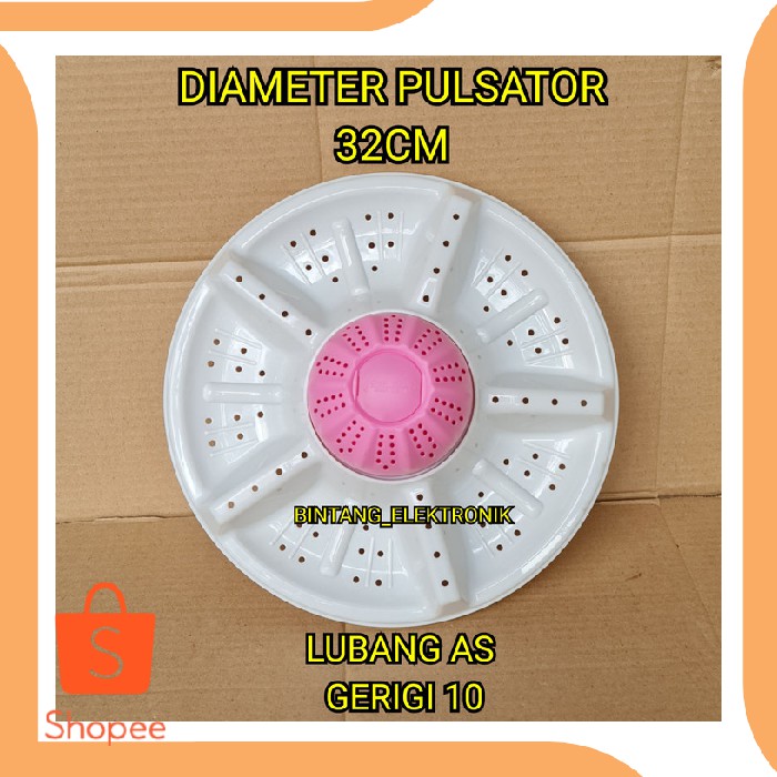 Unik onderdil PULSATOR MESIN CUCI POLYTRON GIGI 10 1643A PULSATOR POLYTRON  Berkualitas