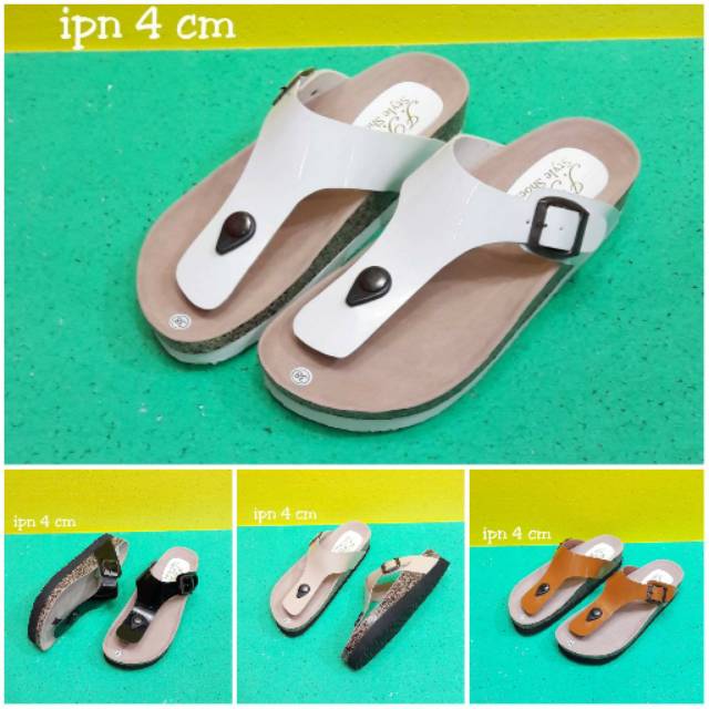 SANDAL JEPIT WANITA ORIGINAL HANDMADE LUCU MURAH KULIT GLOSSY SENDAL CAPIT CEWEK GUCCI MODEL IMPORT