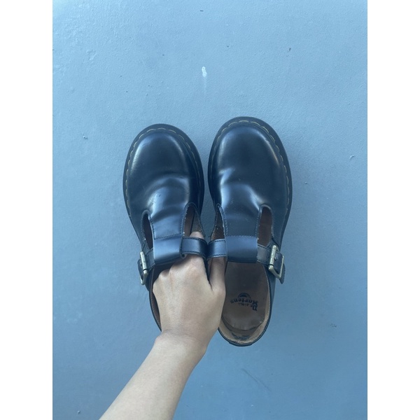 Dr. Martens Polley T-Bar Size 38 Preloved / Docmart Polley 38