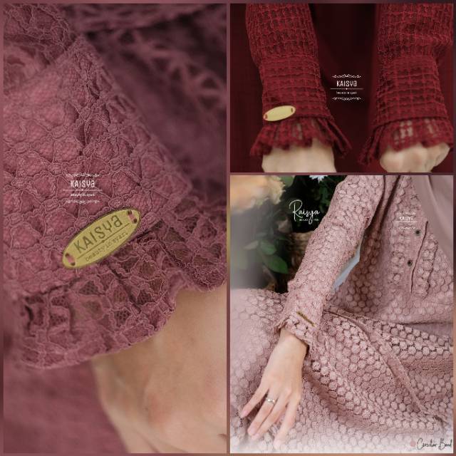 Gamis raisya brocade dress by kaisya