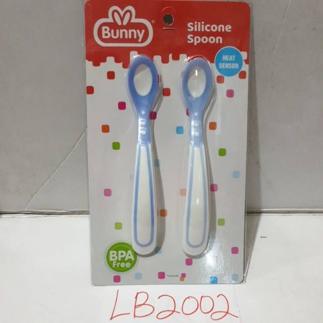 Bunny Silicone Spoon isi 2